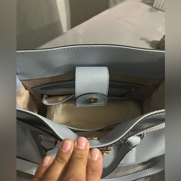 MK large tote bag light blue brand new comes with dust bag - Picture 3 of 6